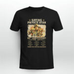 Saving Private Ryan 26th Anniversary 1998 2024 Thank You For The Memories 3 T Shirt