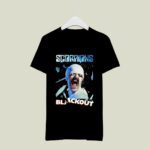 Scorpions Blackout Black 3 T Shirt