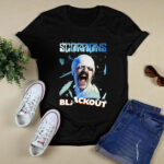Scorpions Blackout Black 4 T Shirt