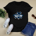 Seattle Seahawks Autism 2 T Shirt
