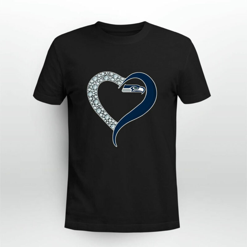 Seattle Seahawks Heart 0 T Shirt