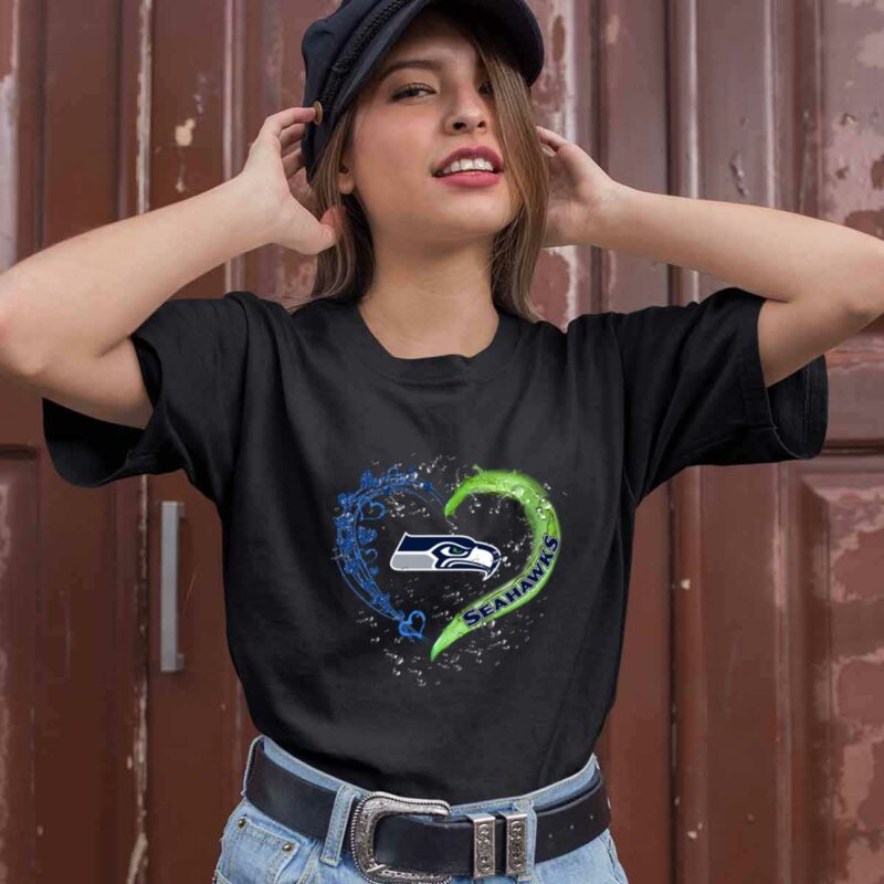 Seattle Seahawks Logo Hear 0 T Shirt