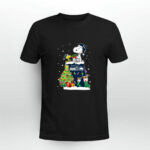 Seattle Seahawks Snoopy Woodstock Christmas 4 T Shirt