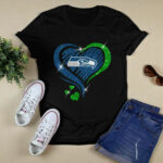 Seattle Seahawks Twinkle Hear 2 T Shirt