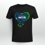 Seattle Seahawks Twinkle Hear 4 T Shirt