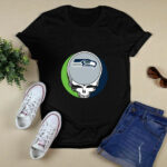 Seattle Seahawks Your Face Football Fan Supporter Grateful Dead 3 T Shirt