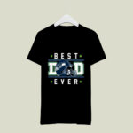 Seattle seahawks best dad ever happy fathers day stars 4 T Shirt