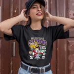 Sec Football Champions Lsu Tigers Georgia Bulldogs Score December 7 2019 Atlanta 3 T Shirt