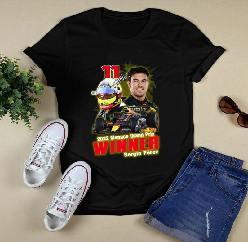 Sergio Perez 2022 Monaco Grand Prix Winner 0 T Shirt