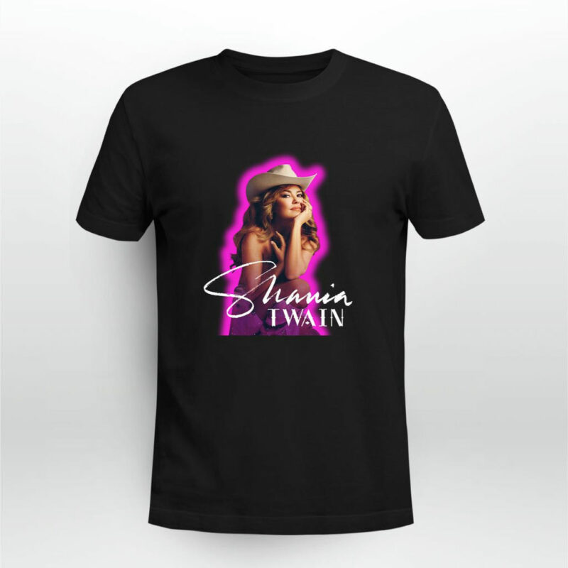 Shania Twain Queen Of Me Tour 2023 Front 4 T Shirt