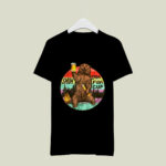 Shuh Duh Fuh Cup Bear Drinking Beer Camping Retro Vintage 3 T Shirt