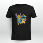 Simba and Stitch 3 T Shirt