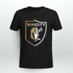 Sin City Las Vegas Raiders Golden Knights 3 T Shirt