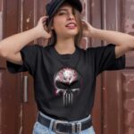 Skull Alabama Crimson Tide 3 T Shirt