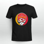 Skull Kansas City Chiefs super bowl LIV champions 3 T Shirt