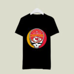 Skull Kansas City Chiefs super bowl LIV champions 4 T Shirt