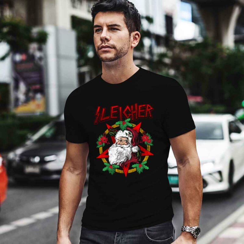 Sleigher Heavy Metal Santa Claus Christmas Xmas Gift 0 T Shirt