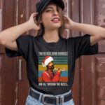 Snoop Dogg Twas The Nizzle Before Christmizzle And All Through The Hizzle Christmas 1 T Shirt