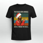 Snoop Dogg Twas The Nizzle Before Christmizzle And All Through The Hizzle Christmas 2 T Shirt