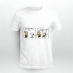 Snoopy And Charlie Brown Play Dead Truckin 4 T Shirt