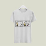 Snoopy And Charlie Brown Play Dead Truckin 5 T Shirt