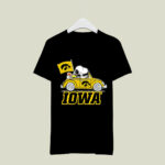 Snoopy And Woodstock Drive Car Iowa For Fan Football 1 T Shirt