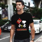 Snoopy And Woodstock San Francisco Sport Football Flag 1 T Shirt