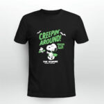 Snoopy Creepin around creature of the night the vampire 2 T Shirt