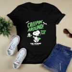 Snoopy Creepin around creature of the night the vampire 4 T Shirt
