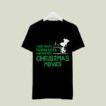 Snoopy I Just Want To Bake Stuff And Watch Christmas Movies 2 T Shirt