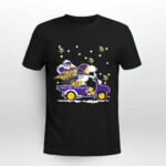 Snoopy I Love The Minnesota Vikings Christmas 2 T Shirt