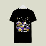 Snoopy I Love The Minnesota Vikings Christmas 3 T Shirt