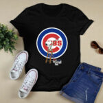 Snoopy Paints The Logo Chicago Cubs Baseball 3 T Shirt