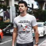 Snoopy Thats What I Do I Read Books I Drink Tea And I Know Things 2 T Shirt