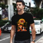 Snoopy and Charlie Brown Pumpkin Chicago Bears Halloween 1 T Shirt