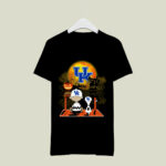 Snoopy and Charlie Brown Pumpkin Kentucky Wildcats Halloween Moon 1 T Shirt