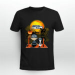 Snoopy and Charlie Brown Pumpkin Seattle Seahawks Halloween Moon 3 T Shirt
