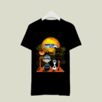 Snoopy and Charlie Brown Pumpkin Seattle Seahawks Halloween Moon 4 T Shirt