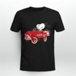 Snoopy driving coca cola car 3 T Shirt