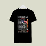 Some Gave All 08 26 2021 Say Their Names Joe Names Of Fallen Soldiers 13 Heroes 3 T Shirt