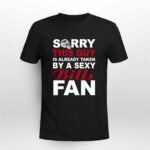 Sorry This Guy Is Already Taken By A Sexy Bills Fan 3 T Shirt