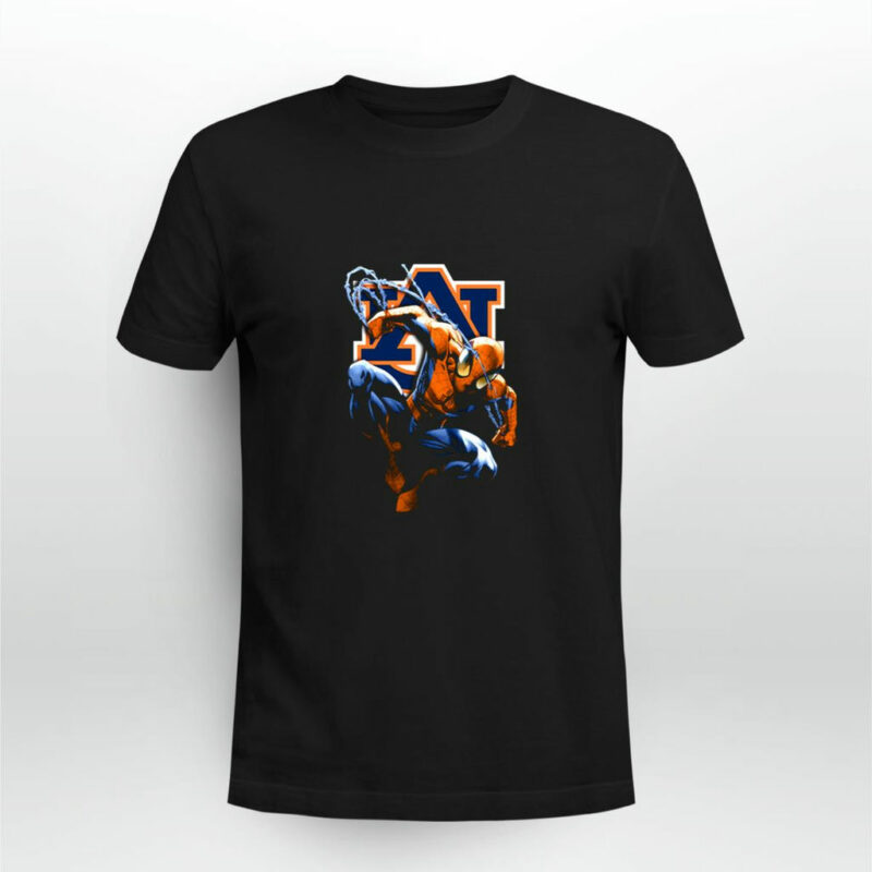 Spiderman Auburn Tigers 0 T Shirt