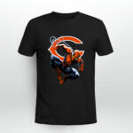 Spiderman Chicago Bears 3 T Shirt