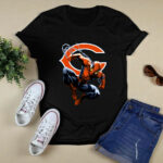 Spiderman Chicago Bears 4 T Shirt