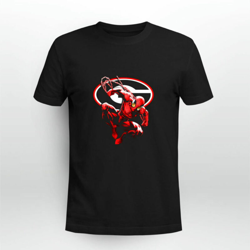 Spiderman Georgia Bulldogs 0 T Shirt