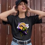 Spiderman Los Angeles Lakers 0 T Shirt