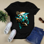 Spiderman Miami Dolphins 2 T Shirt