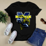 Spiderman Michigan Wolverines 4 T Shirt