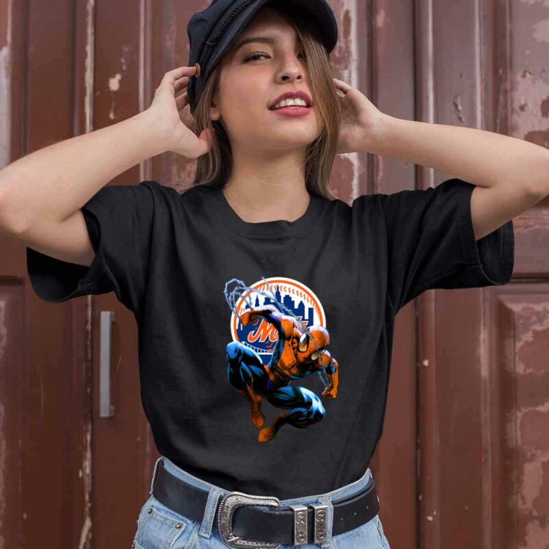 Spiderman New York Mets 0 T Shirt