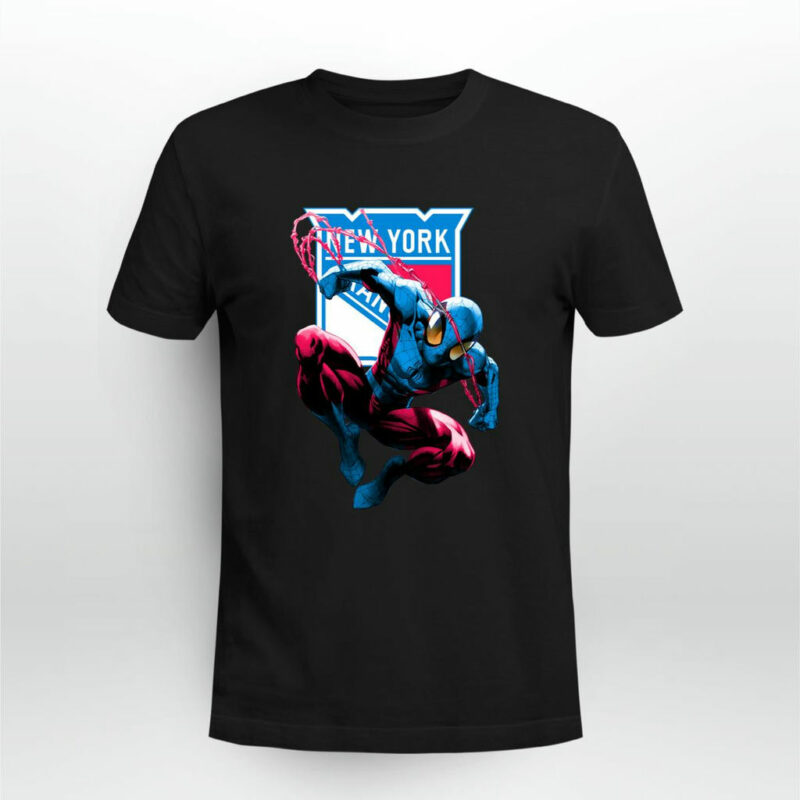 Spiderman New York Rangers 0 T Shirt